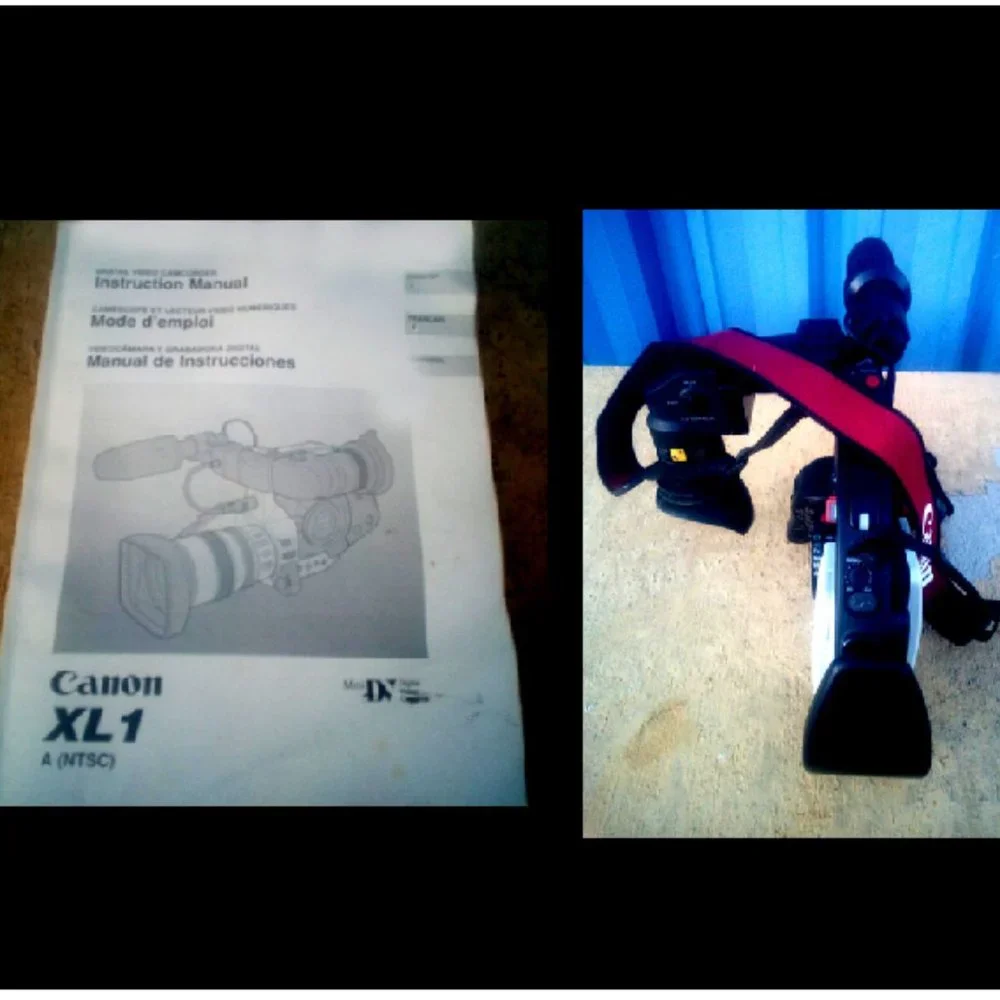 Canon XL1 Digital Video Camera In The Original Box & Multiple Accessories